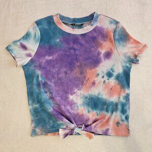Shein Tie-Dye Short Sleeved Shirt XL